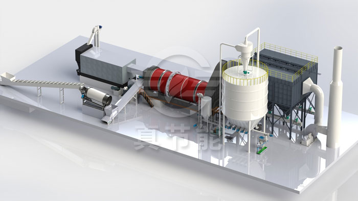 新型污泥烘干機生產線 新型污泥烘干機生產線