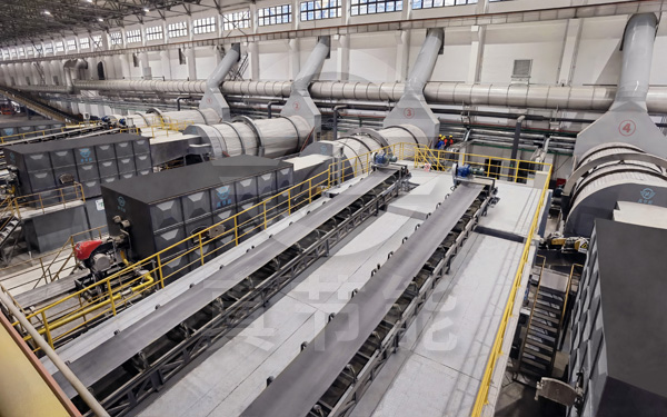 低溫污泥干燥機現場運行 低溫污泥干燥機現場運行