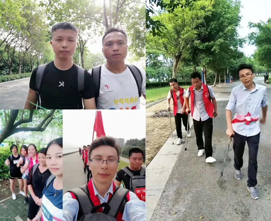 亮閣門窗&孔雀木紋|挑戰極限，五十公里徒步友誼之旅。